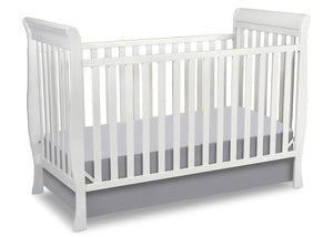 Delta Children White (100) Charleston/Glenwood 3-in-1 Crib, Crib Conversion  13-Charleston/Glenwood 3-in-1 Crib