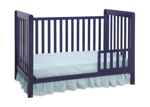 Delta Children Navy (404) Waves 3-in-1-Crib, Toddler Bed Conversion f3f 22-Waves 3-in-1-Crib