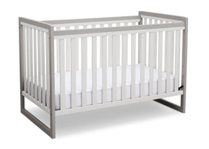 White/Grey (066) 6501-066 0-Urban Classic 3-in-1 Crib