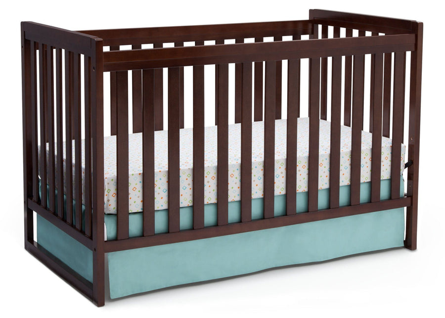 Delta Children Chocolate (204) Urban Classic 3-in-1 Crib, Crib Conversion b4b 2-Urban Classic 3-in-1 Crib