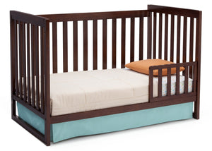 Delta Children Chocolate (204) Urban Classic 3-in-1 Crib, Toddler Bed Conversion b5b 6-Urban Classic 3-in-1 Crib