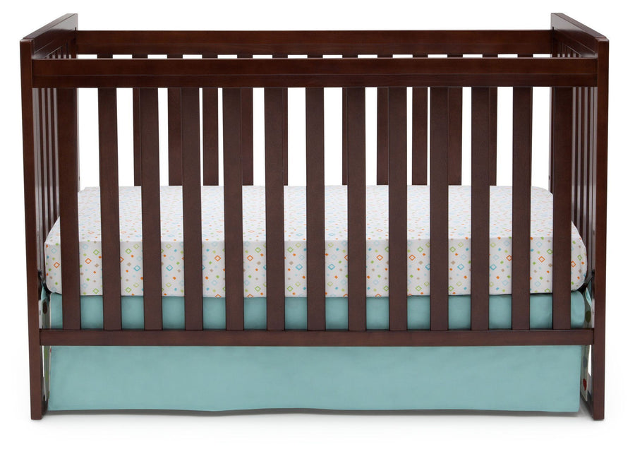 Delta Children Chocolate (204) Urban Classic 3-in-1 Crib, Crib Conversion b3b 7-Urban Classic 3-in-1 Crib