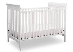 Delta Children White (100) Parkside 3-in-1-Crib, Crib Conversion a3a 18-Parkside 3-in-1-Crib