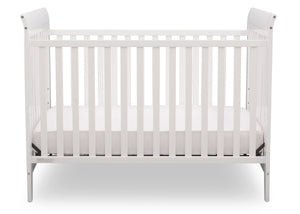 Delta Children White (100) Parkside 3-in-1-Crib, Crib Conversion a4a 4-Parkside 3-in-1-Crib