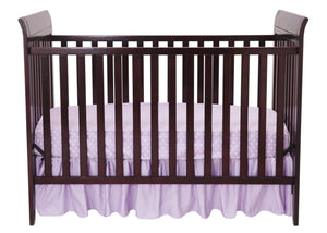 Delta Children Dark Chocolate (207) Parkside 3-in-1-Crib, Crib Conversion b1b 1-Parkside 3-in-1-Crib