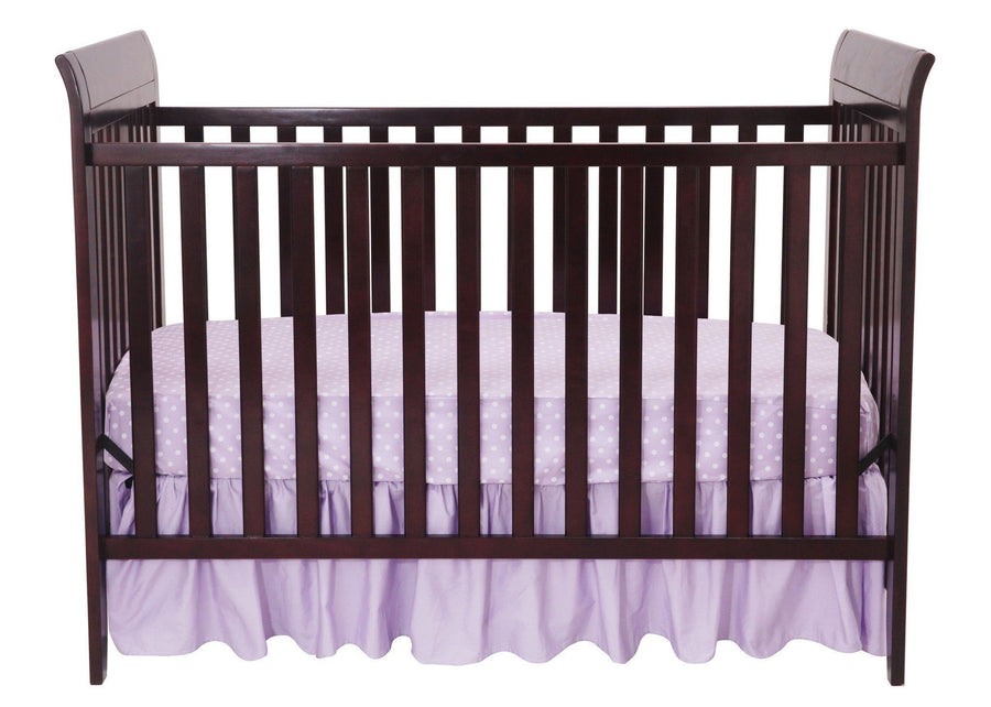 Delta Children Dark Chocolate (207) Parkside 3-in-1-Crib, Crib Conversion b1b 6-Parkside 3-in-1-Crib