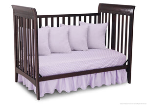 Delta Children Dark Chocolate (207) Parkside 3-in-1-Crib, Day Bed Conversion b4b 10-Parkside 3-in-1-Crib