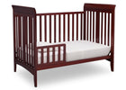 Delta Children Cabernet (648) Parkside 3-in-1-Crib, Toddler Bed Conversion c3c 10-Parkside 3-in-1-Crib