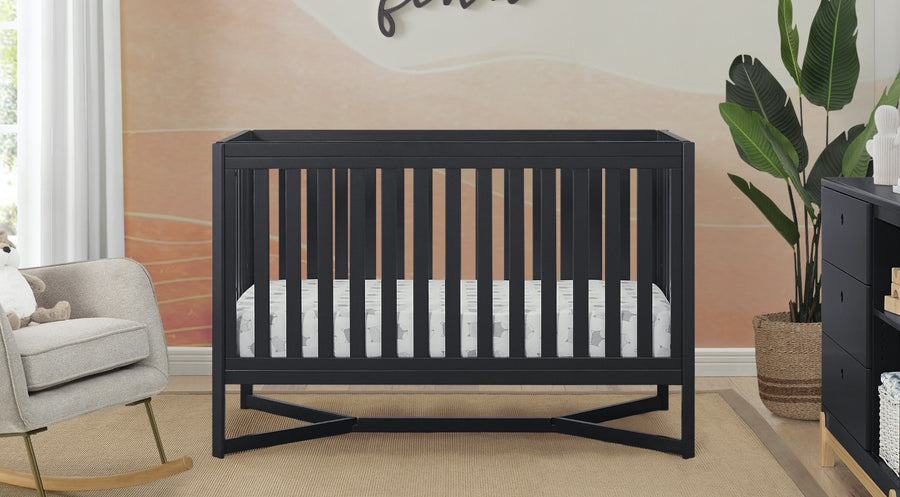 Tribeca 4-in-1 Nursery Set Midnight Grey 1-Tribeca Collection