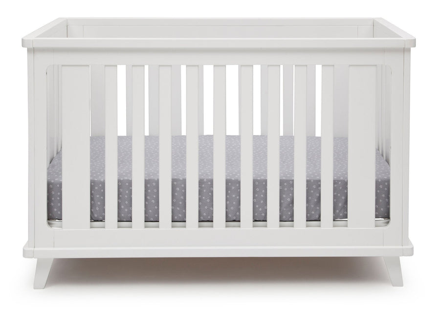 DCB: White (100)  2-Ava 3-in-1 Convertible Crib
