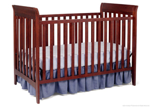 Delta Children Black Cherry Espresso (607) Bayside 3-in-1 Crib a2a 0-Bayside 3-in-1 Crib
