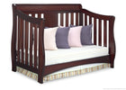 Delta Children Black Cherry Espresso (607) Oberon 4-in-1 Crib, Day Bed Conversion a4a 4-Oberon 4-in-1 Crib