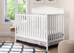Delta Children White (100) Larkin 4-in-1 Crib with Props 2 a2a 22-Larkin 4-in-1 Crib