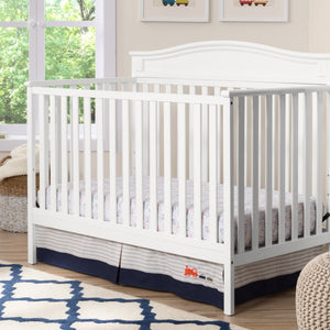 Delta Children White (100) Larkin 4-in-1 Crib with Props 2 a2a 14-Larkin 4-in-1 Crib