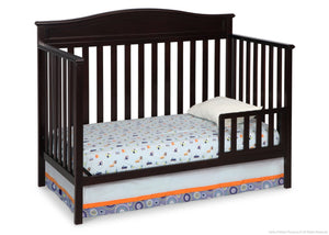 Delta Children Dark Chocolate (207) Larkin 4-in-1 Crib, Toddler Bed Conversion b3b 11-Larkin 4-in-1 Crib