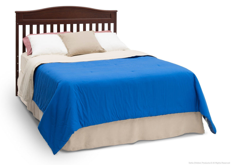 Delta Children Black Cherry Espresso (607) Larkin 4-in-1 Crib, Full-Size Bed Conversion d5d 18-Larkin 4-in-1 Crib