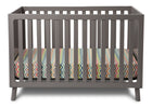 Delta Children Classic Grey (028) Manhattan 3-in-1 Crib, Crib Conversion a2a 3-Manhattan 3-in-1 Crib