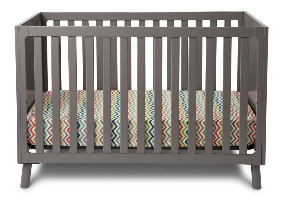 Delta Children Classic Grey (028) Manhattan 3-in-1 Crib, Crib Conversion a2a 3-Manhattan 3-in-1 Crib