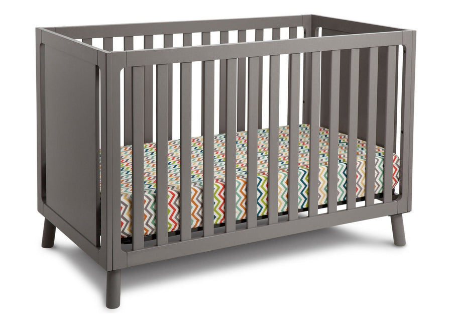 Delta Children Classic Grey (028) Manhattan 3-in-1 Crib, Crib Conversion 2-Manhattan 3-in-1 Crib