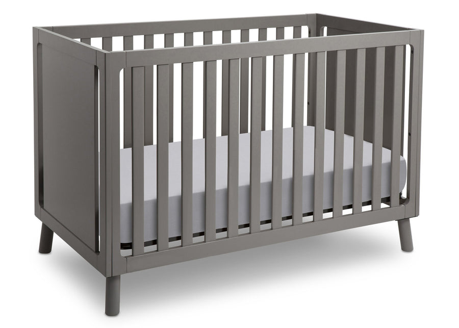 Delta Children Classic Grey (028) Manhattan 3-in-1 Crib, Crib Conversion a3a 1-Manhattan 3-in-1 Crib