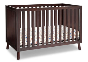 Delta Children Dark Chocolate (207) Manhattan 3-in-1 Crib, Crib Conversion b2b 9-Manhattan 3-in-1 Crib