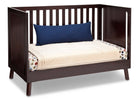 Delta Children Dark Chocolate (207) Manhattan 3-in-1 Crib, Day Bed Conversion b5b 9-Manhattan 3-in-1 Crib