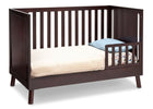 Delta Children Dark Chocolate (207) Manhattan 3-in-1 Crib, Toddler Bed Conversion b4b 6-Manhattan 3-in-1 Crib