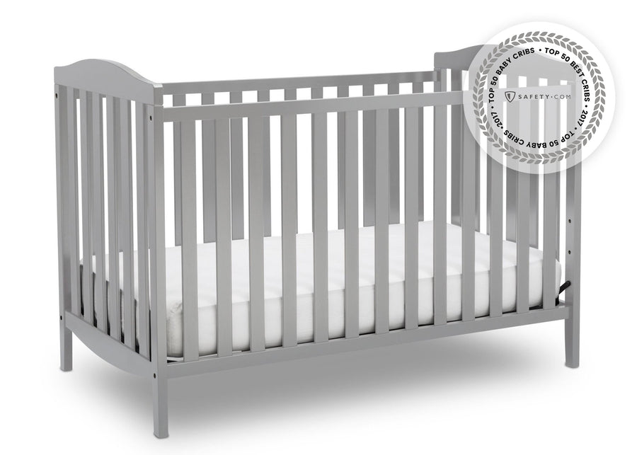 Delta Children Grey 026 Capri 3-in-1-Crib (6922), Crib, a2a with badge 2-Capri 3-in-1-Crib