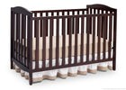 Delta Children Dark Chocolate (207) Capri 3-in-1-Crib (6922), Crib, d2d 5-Capri 3-in-1-Crib