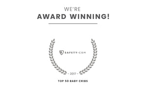Award badge for Top 50 Baby Cribs Dark Chocolate (207) 25-Capri 3-in-1-Crib