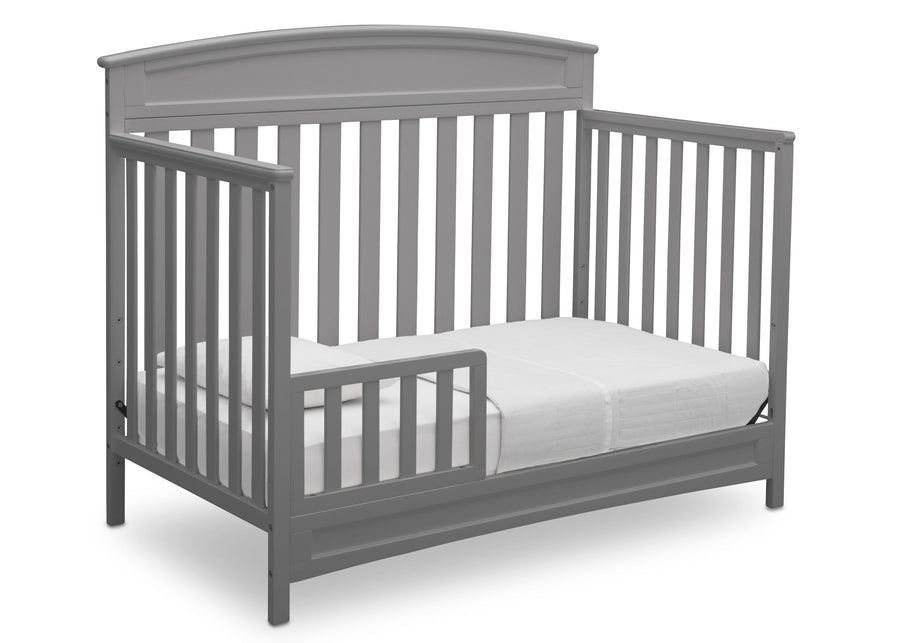 Grey (026) 3-Sutton 4-in-1 Convertible Crib