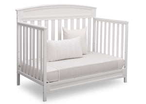 White (100) 11-Sutton 4-in-1 Convertible Crib