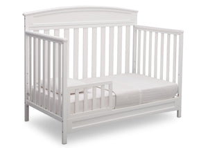White (100) 10-Sutton 4-in-1 Convertible Crib