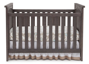 Serta Rustic Grey (084) Northbrook 3-in-1 Crib, Crib Conversion with Front View a2a 3-Northbrook 3-in-1 Crib
