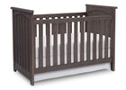 Serta Rustic Grey (084) Northbrook 3-in-1 Crib, Crib Conversion with Side View a3a 2-Northbrook 3-in-1 Crib