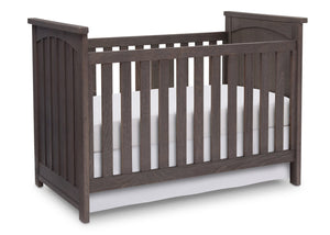 Serta Rustic Grey (084) Northbrook 3-in-1 Crib, Crib Conversion with Side View a3a 0-Northbrook 3-in-1 Crib