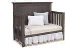 Serta Rustic Grey (084) Northbrook 4-in-1 Crib, Side View with Day Bed Conversion a4a 6-Northbrook 4-in-1 Crib