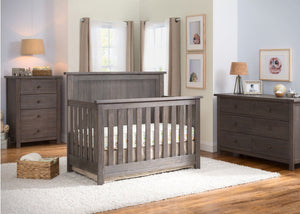 Serta Rustic Grey (084) Northbrook 4-in-1 Crib, Room View a0a 15-Northbrook 4-in-1 Crib