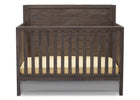 Serta Rustic Grey (084) Cambridge 4-in-1 Convertible Crib, Front View a2a 3-Cambridge 4-in-1 Convertible Crib
