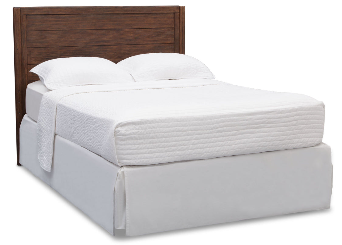 Serta Rustic Oak (229) Cambridge 4-in-1 Convertible Crib, Full Size Bed View c6c