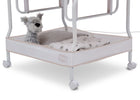 Simmons Kids® Silent Auto Gliding Deluxe Bassinet Embossed Paisley (2282) 4-Simmons Kids® Silent Auto Gliding Deluxe Bassinet
