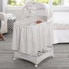 Simmons Kids® Silent Auto Gliding Deluxe Bassinet Embossed Paisley (2282) 6-Simmons Kids® Silent Auto Gliding Deluxe Bassinet