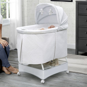 Beautyrest™ Silent Auto Gliding Lux Bassinet - Inner Circle 0-Beautyrest™ Silent Auto Gliding Lux Bassinet - Inner Circle