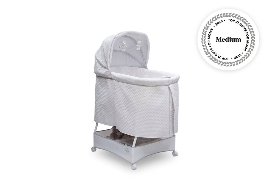 Beautyrest™ Silent Auto Gliding Lux Bassinet - Inner Circle 2-Beautyrest™ Silent Auto Gliding Lux Bassinet - Inner Circle