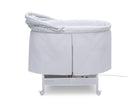 Simmons Kids Arcadia (2293) Silent Auto Gliding Lux Bassinet (701305-2293), Side Open, a3a 5-Beautyrest™ Silent Auto Gliding Lux Bassinet - Arcadia