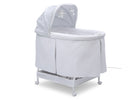 Simmons Kids Arcadia (2293) Silent Auto Gliding Lux Bassinet (701305-2293), Right Angle Closed, a2a 3-Beautyrest™ Silent Auto Gliding Lux Bassinet - Arcadia