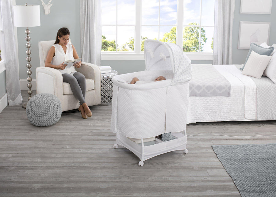 Arcadia (2293) 701305-2293 1-Beautyrest™ Silent Auto Gliding Lux Bassinet - Arcadia