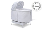 Simmons Kids Arcadia (2293) Silent Auto Gliding Lux Bassinet (701305-2293) 2-Beautyrest™ Silent Auto Gliding Lux Bassinet - Arcadia