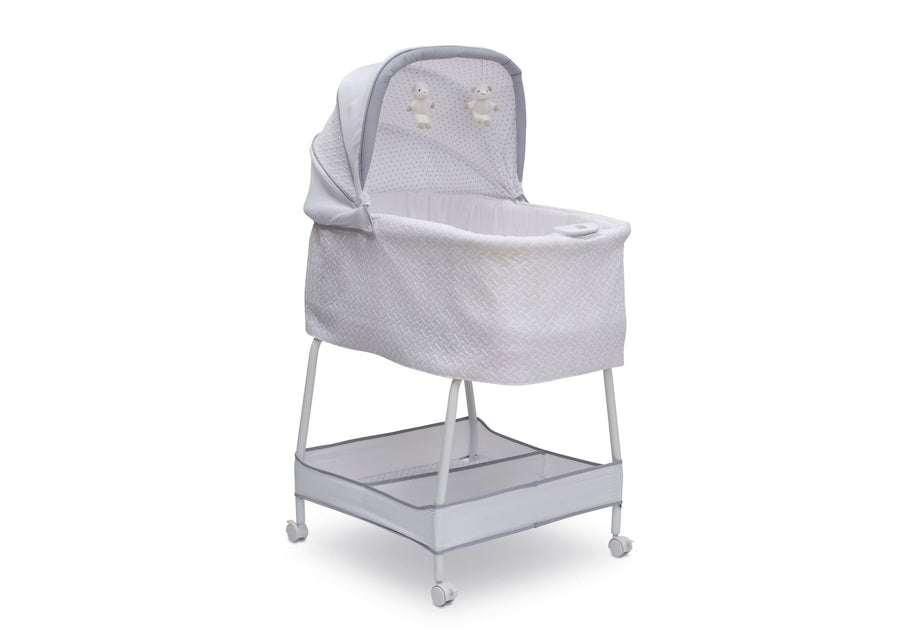 Silent Auto Gliding Elite Bassinet - Basketweave (2113) 701405-2113 3-Silent Auto Gliding Elite Bassinet - Basketweave
