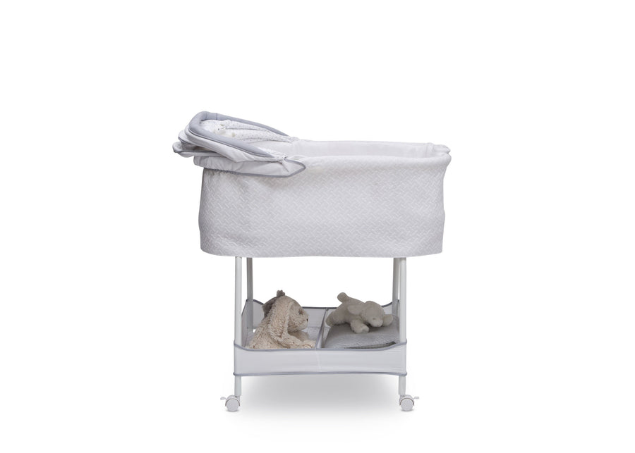 Silent Auto Gliding Elite Bassinet - Basketweave (2113) 701405-2113 5-Silent Auto Gliding Elite Bassinet - Basketweave